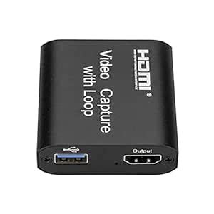 Tobo Video Capture Card, 4K HDMI to USB 3.0 Video Capture Device with ...