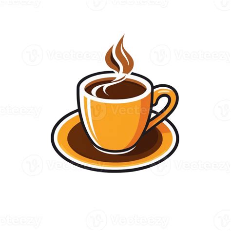 Collection of Simple Coffee Cup Logo Designs Isolated 44448713 PNG