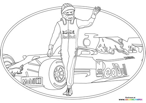 Red Bull Coloring Pages