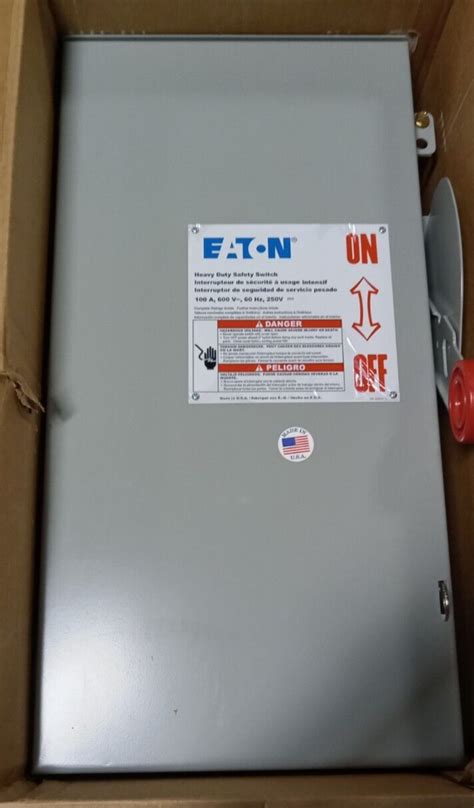 Eaton 100 Amp Safety Switch Disconnect Nema 3r 3 India | Ubuy