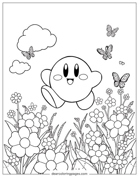Kirby Coloring Pages - 15 Free Printable Coloring Pages
