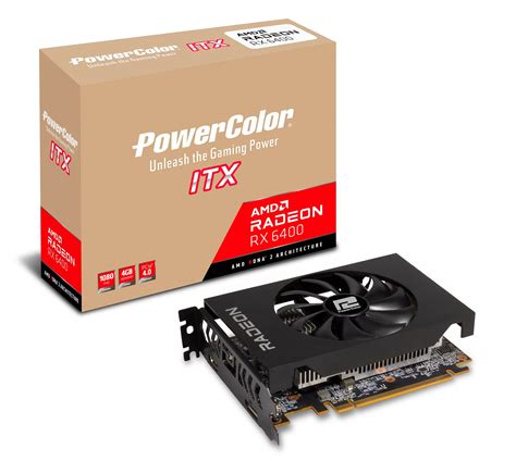 Amazon.in: Buy PowerColor AMD Radeon RX 6400 ITX pci_e Graphics Card ...