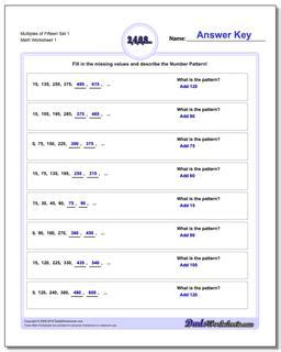 Image result for Arithmetic Pattern Worksheet