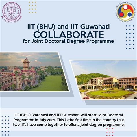 IIT Guwahati signs MoU with great IIT (BHU) @2021
