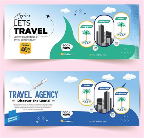 Travel Banner Design 的图像结果