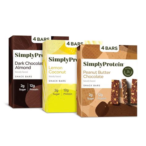 Amazon.com: Simply Protein - Crispy Bars Variety Pack, 3 Flavors ...