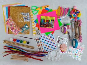 Cute N Awesome Art and Craft DIY kit for all (set of 30 items) - Art ...