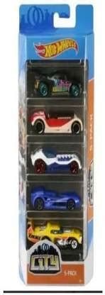 Mattel Hot Wheels City 5-pack 5in1 Car Pack - City 5-pack 5in1 Car Pack ...