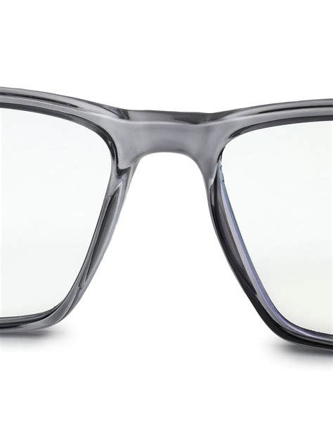 Aurora | Smoke Medium Full Rim Rectangle Computer Glasses for Men & Wo