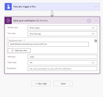 Power Apps Notifications 的图像结果