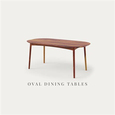 Oval Dining Tables Online in India | Premium Dining Furniture – Crafts ...
