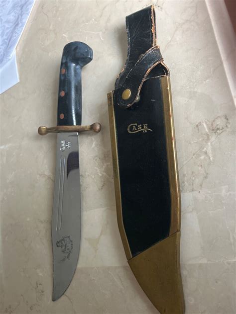 Vintage case Xx 1836 Davy Crockett Bowie Fighting knife | #4696106383