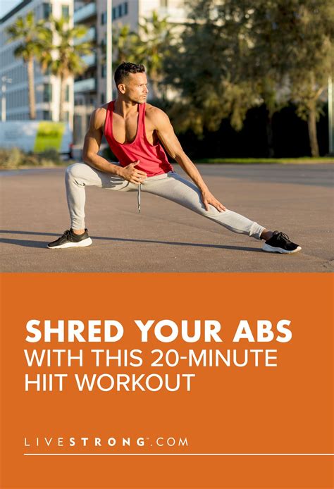 A 20-Minute At-Home HIIT Workout for Stronger Abs | Livestrong.com | 20 ...