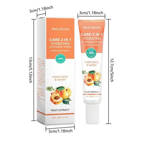 2 In 1 Skin Moisturize Cream Effective Anti-Oxidative,Whitening Firming ...