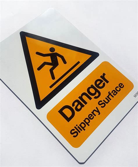 Image result for Danger Slippery Sign