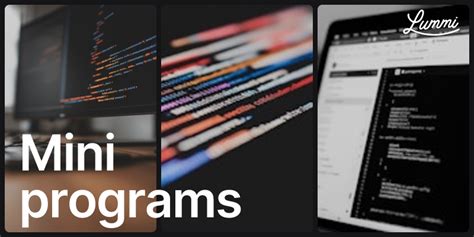 Mini Programming 的图像结果