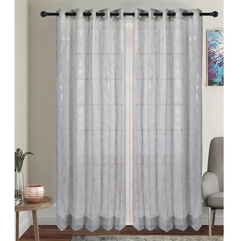 Peacock feather Sheer Curtains – Shades Of Yellow