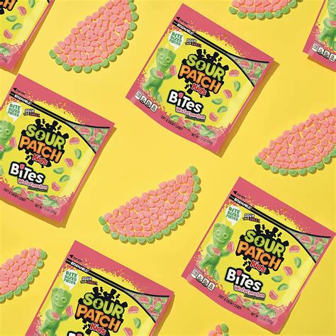 SOUR PATCH KIDS Bites Original and Watermelon Variety Pack - 12oz (Pack ...