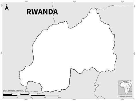 Rwanda Maps | Mappr