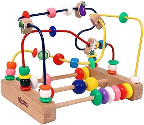 Toyshine Vegetable Wooden Shape, Obejects, Color Recognition Rolling ...