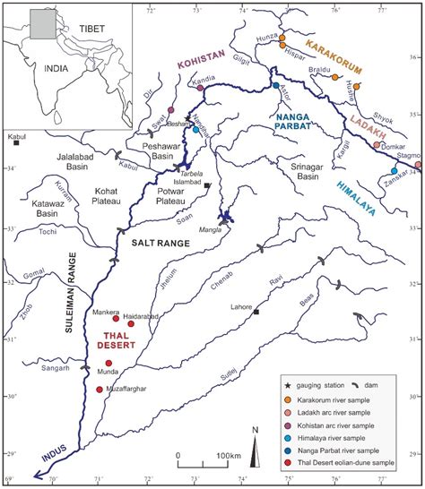Multimineral Fingerprinting of Transhimalayan and Himalayan Sources of ...