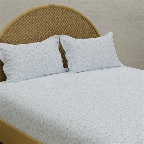 Buy BOUTIQUE LIVING Nature Bouquet Jasmine Scented Cotton 300TC Floral ...