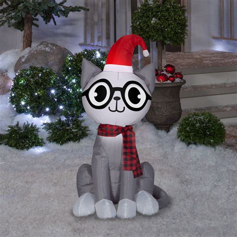 Image result for Christmas Cat Inflatable