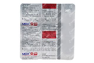Mox P 500 Mg/60m | Order Mox P 500 Mg/60m Tablet Online at Truemeds