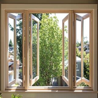 Modern UPVC Swing Window Design For Kitchens