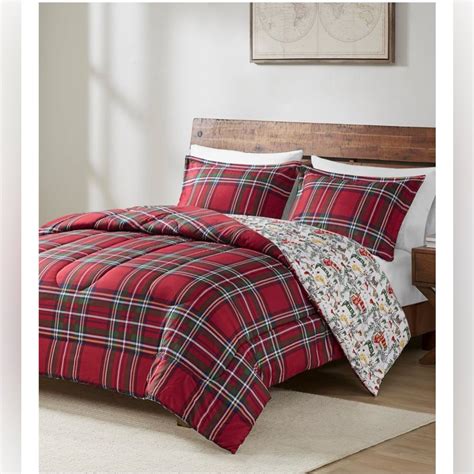 Holiday Plaid Reversible Comforter & Shams 3 piece set | Comforter sets ...