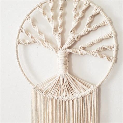 Macrame Tree of Life Wall Hanging Tutorial 的图像结果