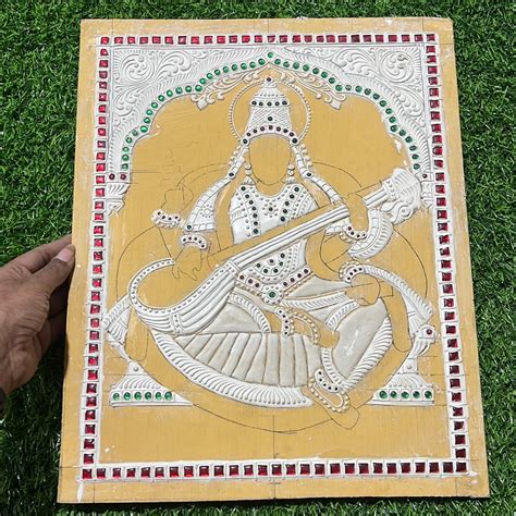 Saraswathi Muck Board-1 Board(15 days delivery time) – KnowHowArtCraft