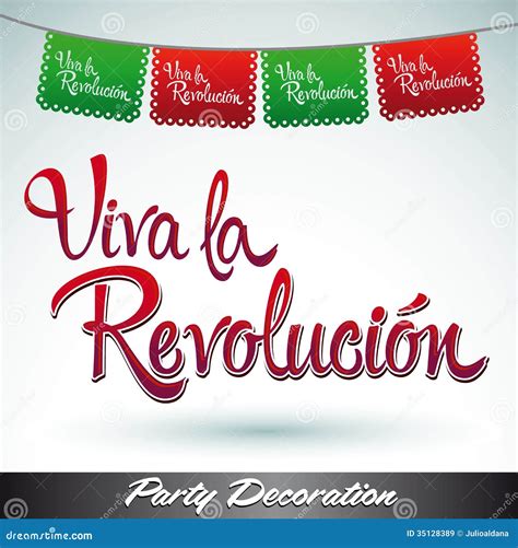 Viva La Revolucion - Long Live the Revolution Stock Vector ...