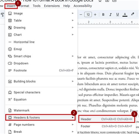 Image result for How to Format a Book Using Google Docs