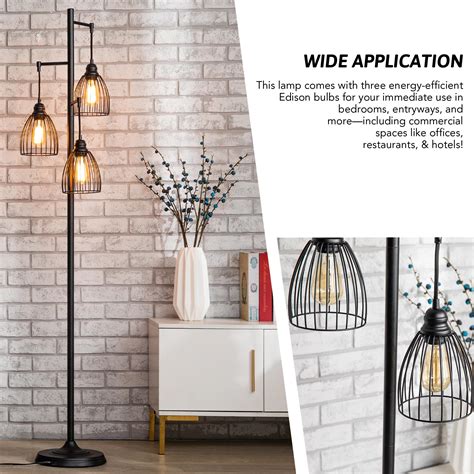 ORE International 5 Arms Arch Floor Lamp, Black - Walmart.com