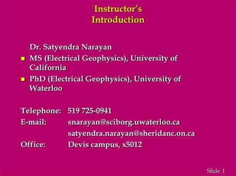 Instructor Introduction 的图像结果