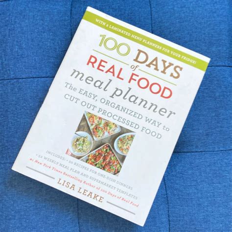 100 Days of Real Food Meal Planner by Lisa Leake