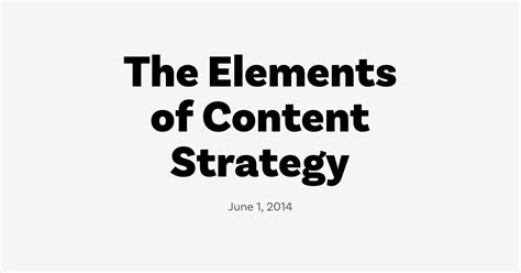 Image result for Elements of Content Strategy