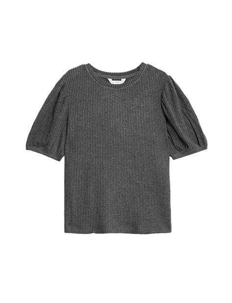 Buy Cosy Waffle Pyjama Top at Marks & Spencer