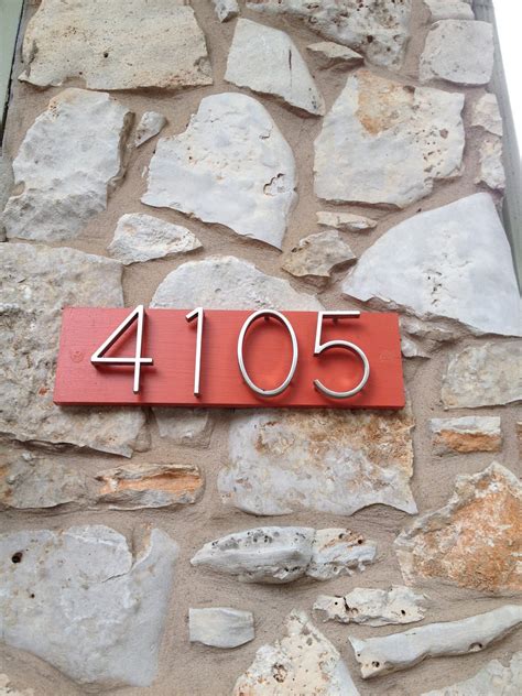 Mid Century House Number : House numbering is the system of giving a ...