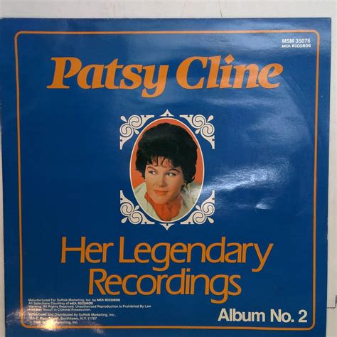 Image result for CD Legendary Patsy Cline