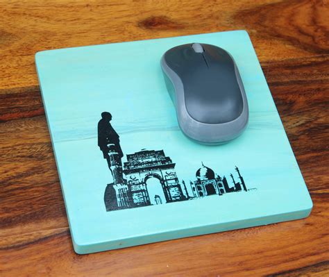 IVEI Stylish Wooden Mouse Pad | Decorative Computer Mouse Pad – I Value ...