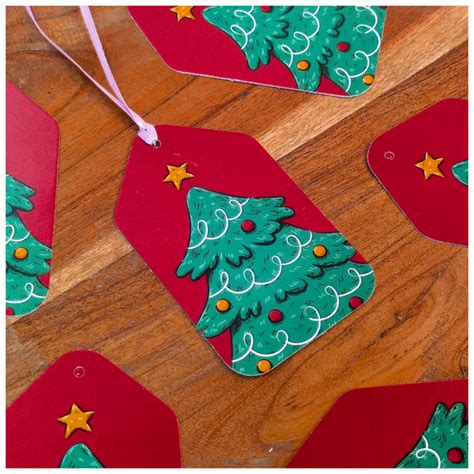CHRISTMAS TAG (4x2.5 INCHES) – PACLIO-e-OLIO