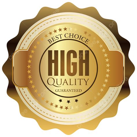 High quality badge