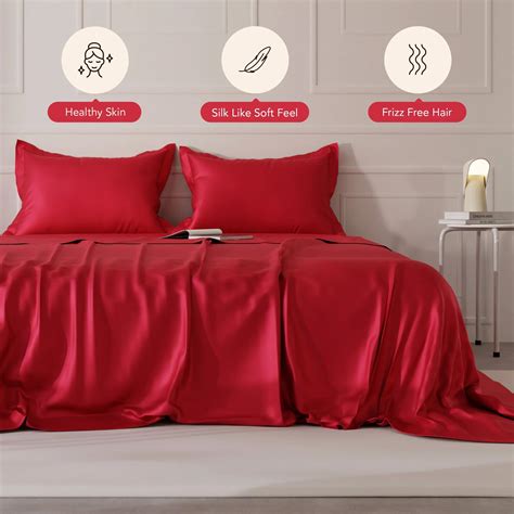 Flirty Red - Midnight Black Double Bedsheet Bundle – Stoa Paris