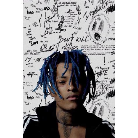 POSTER WALLAH XXXTENTACION Hiphop Rapper Poster for Home Office and ...
