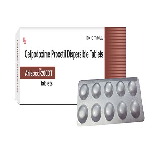 Arispod 200DT - Cefpodoxime Proxetil Dispersible Tablets - Prosem ...