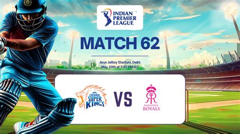 CSK vs RR: Check our Dream 11 Prediction, Fantasy Cricket Tips, Playing ...