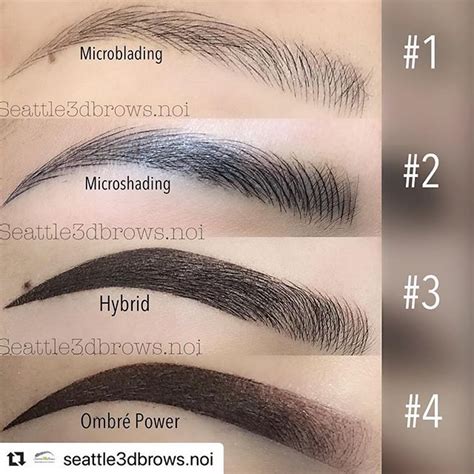 Image result for Combination Brows vs Microblading