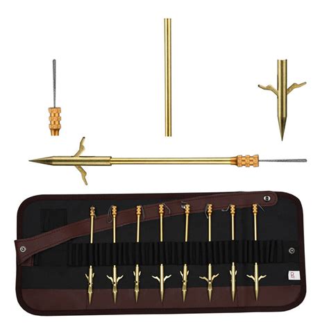 Golden Fishing Dart with Storage Belt Bag – INDIAN SLINGSHOT